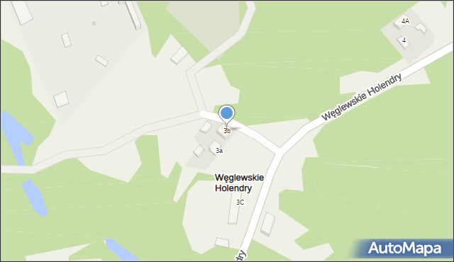 Węglewskie Holendry, Węglewskie Holendry, 3b, mapa Węglewskie Holendry