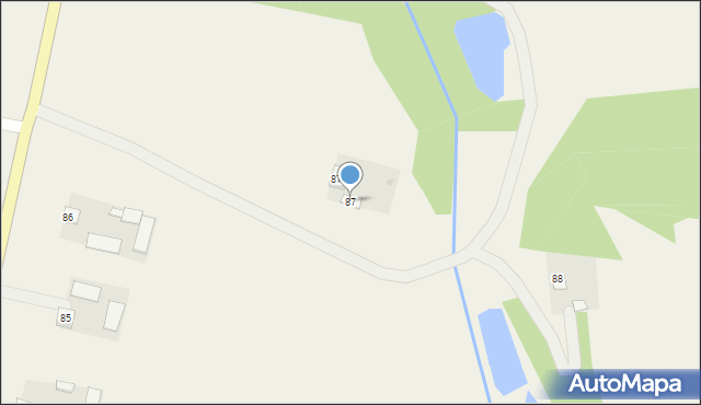 Węglin, Węglin, 87, mapa Węglin