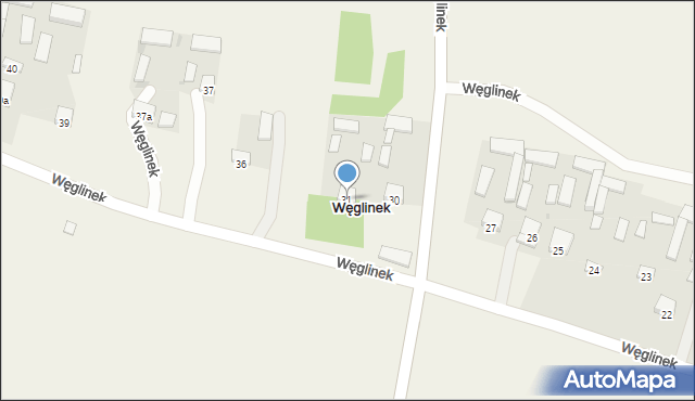 Węglinek, Węglinek, 31, mapa Węglinek