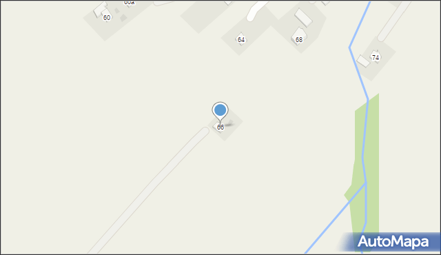 Węglówka, Węglówka, 66, mapa Węglówka