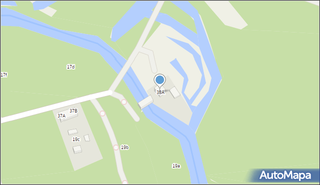 Węgorzewo, Węgorzewo, 38A, mapa Węgorzewo