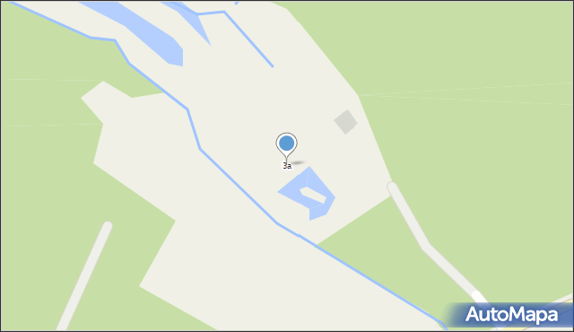 Węgorzewo Koszalińskie, Węgorzewo Koszalińskie, 3a, mapa Węgorzewo Koszalińskie