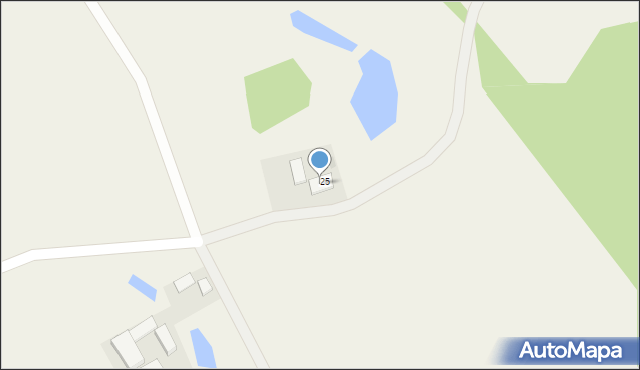 Węgorzynko, Węgorzynko, 25, mapa Węgorzynko