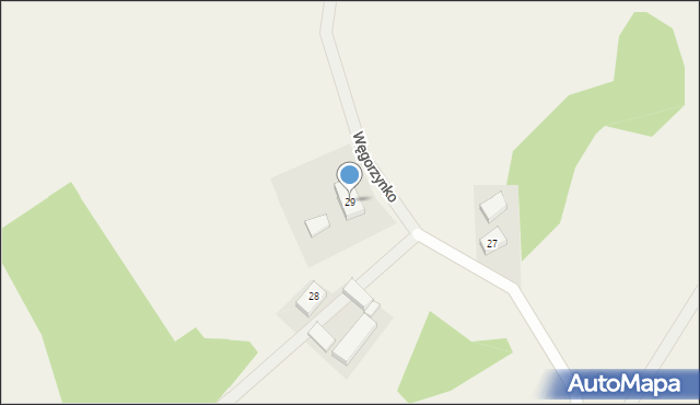 Węgorzynko, Węgorzynko, 29, mapa Węgorzynko