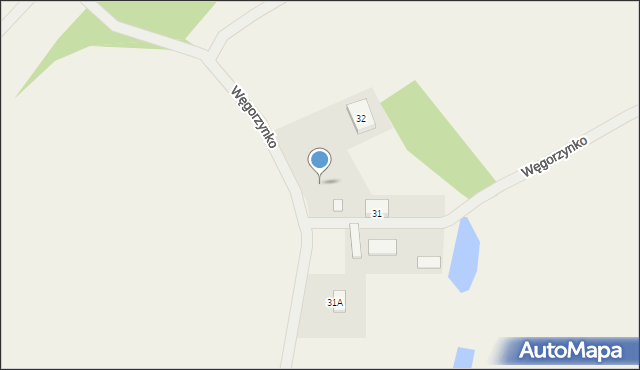 Węgorzynko, Węgorzynko, 31b, mapa Węgorzynko