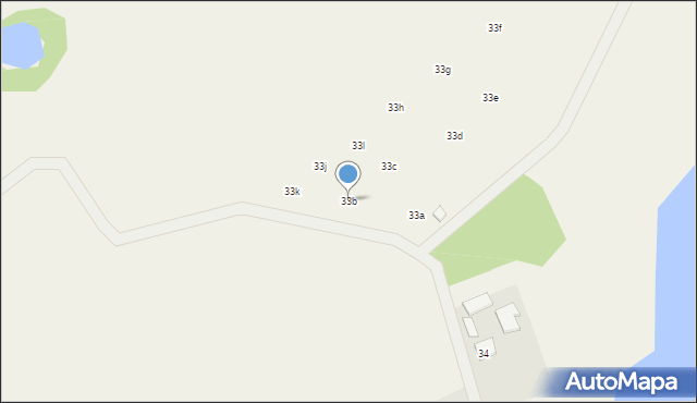 Węgorzynko, Węgorzynko, 33b, mapa Węgorzynko