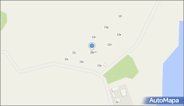 Węgorzynko, Węgorzynko, 33c, mapa Węgorzynko