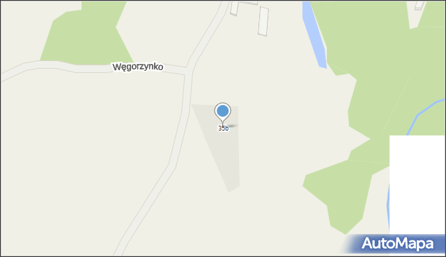 Węgorzynko, Węgorzynko, 35b, mapa Węgorzynko