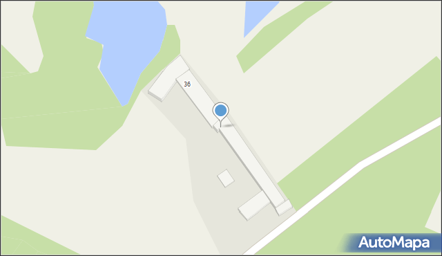 Węgorzynko, Węgorzynko, 36, mapa Węgorzynko