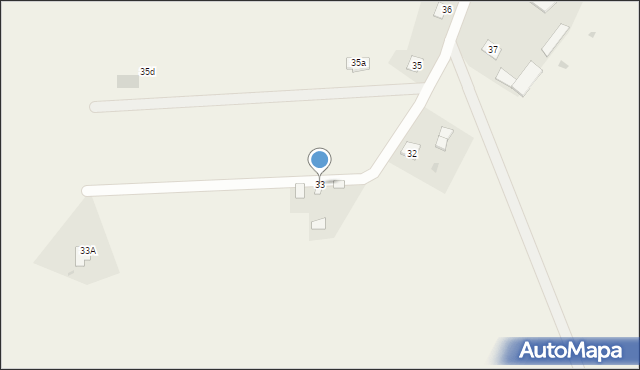 Węgrowo, Węgrowo, 33, mapa Węgrowo