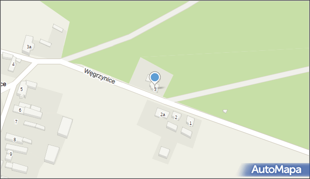 Węgrzynice, Węgrzynice, 3, mapa Węgrzynice