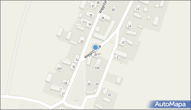 Węgrzynice, Węgrzynice, 32, mapa Węgrzynice