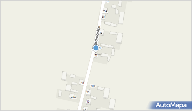 Węgrzynowice, Węgrzynowice, 52, mapa Węgrzynowice