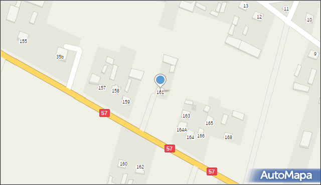 Węgrzynowo, Węgrzynowo, 161, mapa Węgrzynowo