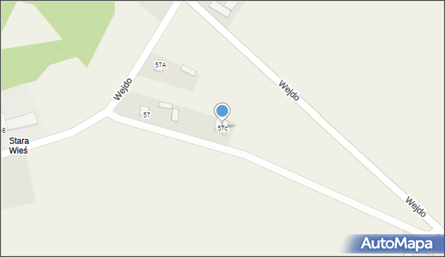 Wejdo, Wejdo, 57c, mapa Wejdo