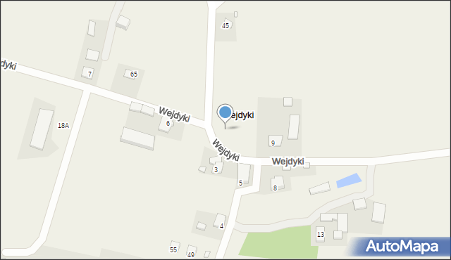 Wejdyki, Wejdyki, 47, mapa Wejdyki