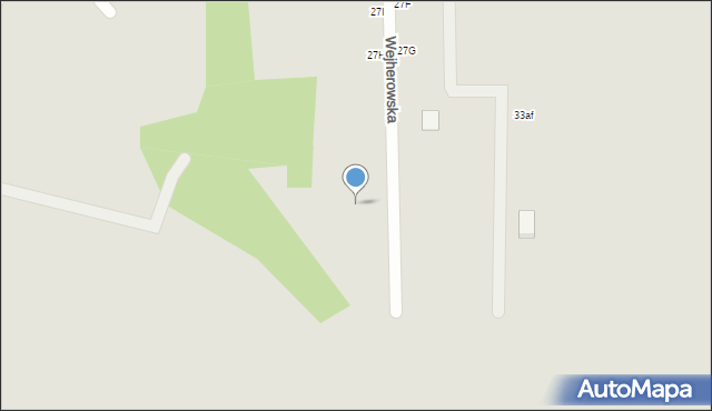 Wejherowo, Wejherowska, 33r, mapa Wejherowo