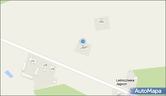 Wejsuny, Wejsuny, 103n, mapa Wejsuny