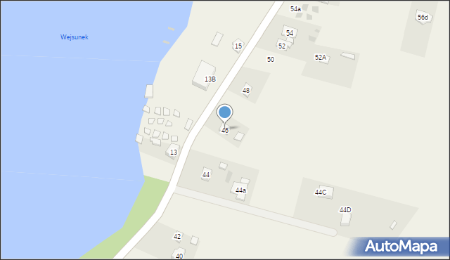 Wejsuny, Wejsuny, 46, mapa Wejsuny