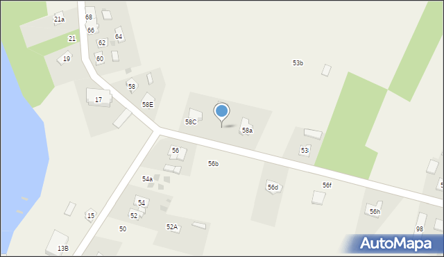 Wejsuny, Wejsuny, 58b, mapa Wejsuny