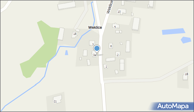 Weklice, Weklice, 4, mapa Weklice