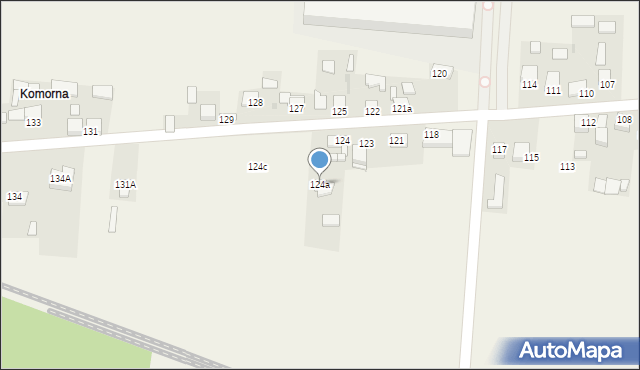 Wełecz, Wełecz, 124a, mapa Wełecz