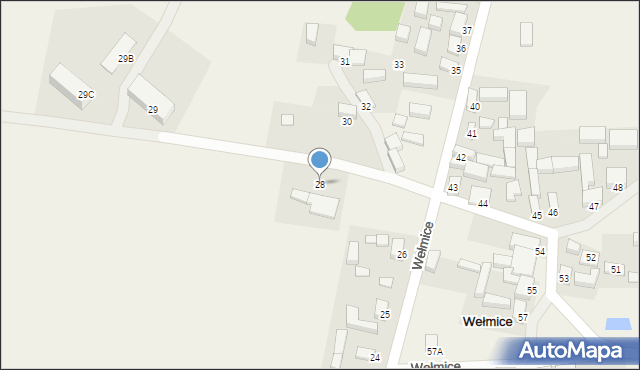 Wełmice, Wełmice, 28, mapa Wełmice