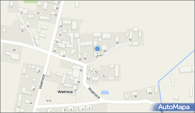 Wełmice, Wełmice, 47, mapa Wełmice