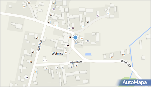 Wełmice, Wełmice, 53, mapa Wełmice