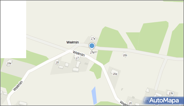 Wełmin, Wełmin, 17b, mapa Wełmin