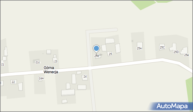 Wenecja, Wenecja, 25b, mapa Wenecja