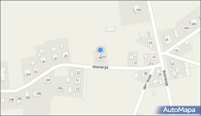 Wenecja, Wenecja, 36c, mapa Wenecja