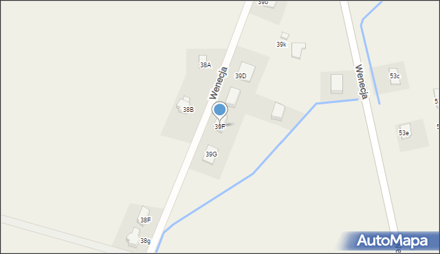 Wenecja, Wenecja, 39F, mapa Wenecja