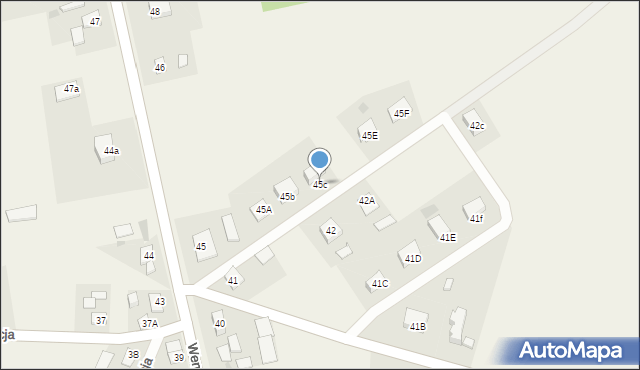 Wenecja, Wenecja, 45c, mapa Wenecja