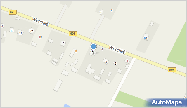 Werchliś, Werchliś, 5, mapa Werchliś