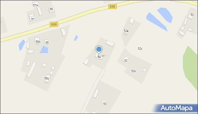 Werchliś, Werchliś, 54, mapa Werchliś