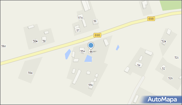 Werchliś, Werchliś, 55, mapa Werchliś