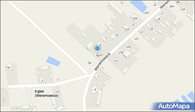 Weremowice, Weremowice, 5b, mapa Weremowice