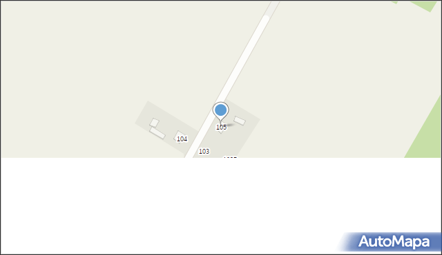 Wereszcze Duże, Wereszcze Duże, 105, mapa Wereszcze Duże