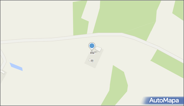 Wereszcze Duże, Wereszcze Duże, 88a, mapa Wereszcze Duże