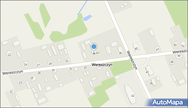 Wereszczyn, Wereszczyn, 35, mapa Wereszczyn