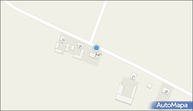 Werginki, Werginki, 27A, mapa Werginki