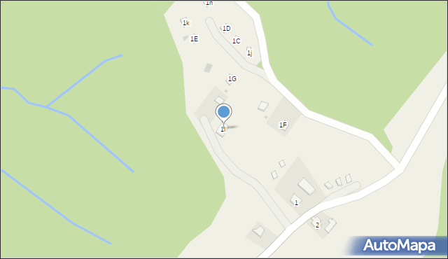Werlas, Werlas, 1l, mapa Werlas