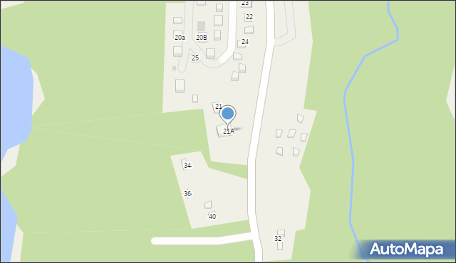 Werlas, Werlas, 21A, mapa Werlas