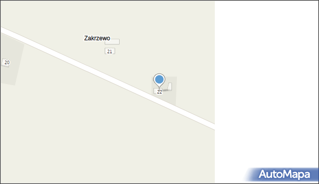 Wernerowo, Wernerowo, 22, mapa Wernerowo