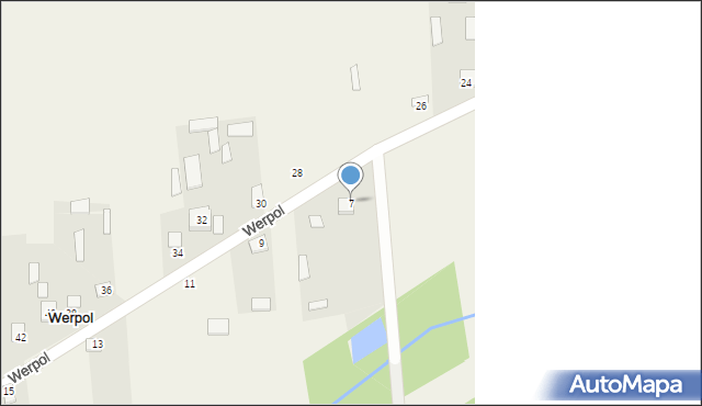 Werpol, Werpol, 7, mapa Werpol