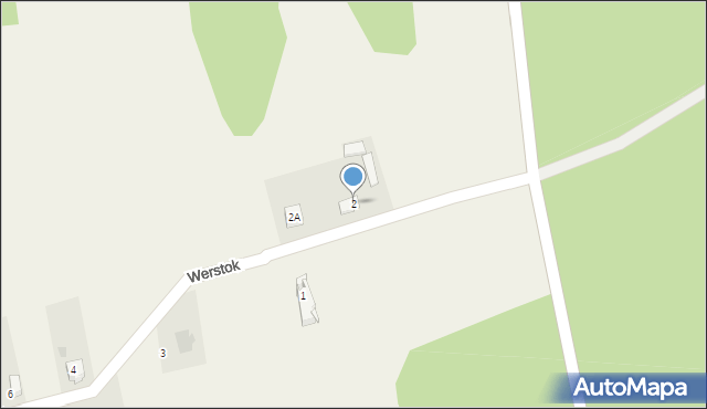 Werstok, Werstok, 2, mapa Werstok