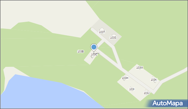 Węsiory, Węsiory, 103C, mapa Węsiory