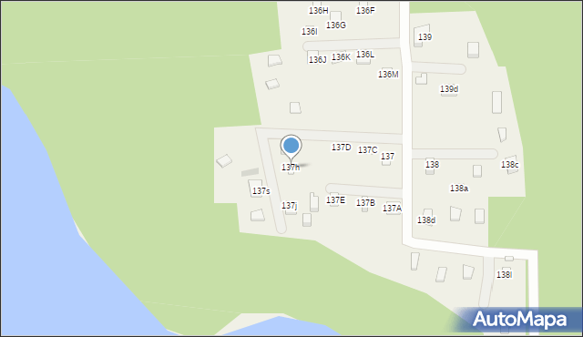 Węsiory, Węsiory, 137h, mapa Węsiory