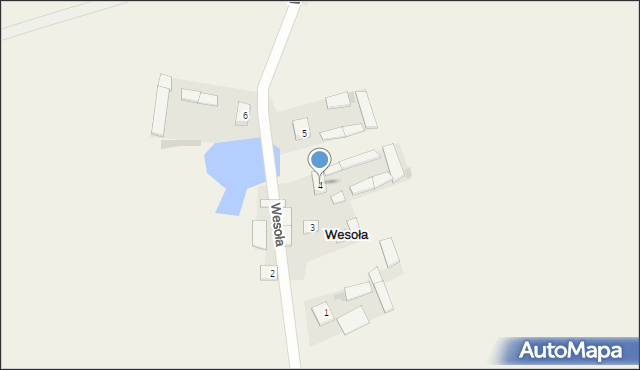 Wesoła, Wesoła, 4, mapa Wesoła